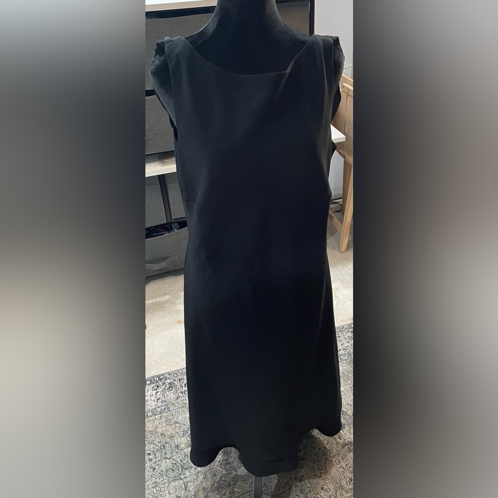 Onyx Nite Elegant Black Sleeveless Dress